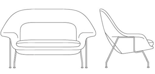 Womb™ Chair, Standard - Knoll - Image 7