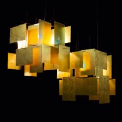 Alternative view of 1000 Karat Blau Hanging Lamp - Ingo Maurer