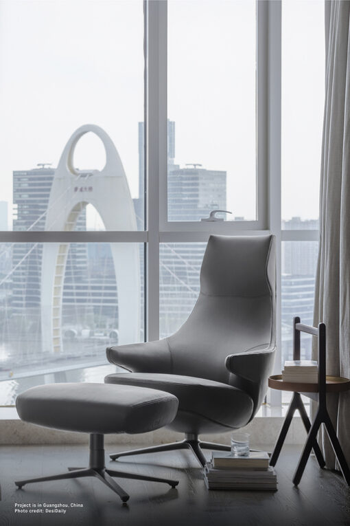 Jay Lounge Armchair - Poltrona Frau - Image 11