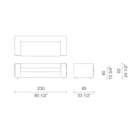 Cuba 25 Sofa-Bed - Cappellini - Image 6