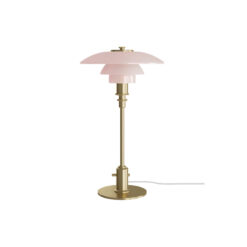 PH 2/1 Pale Rose Brass Table Lamp - Louis Poulsen