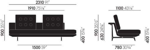 Grand Sofà 3-Seater - Vitra - Image 7