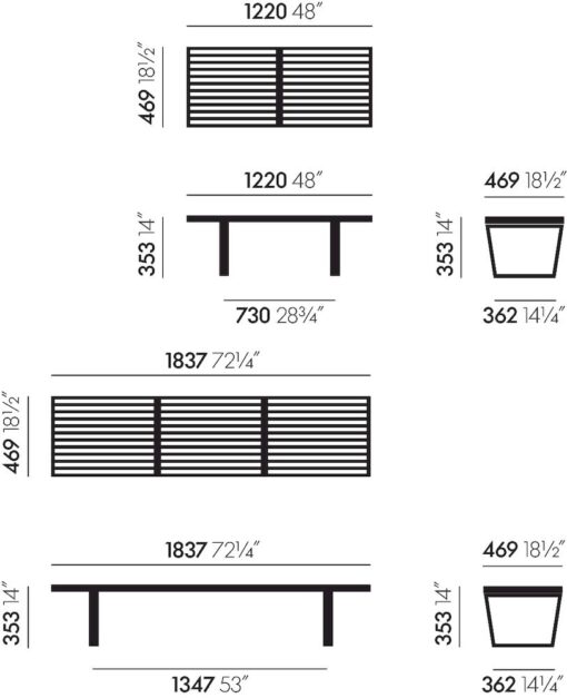 Nelson Bench - Vitra - Image 10