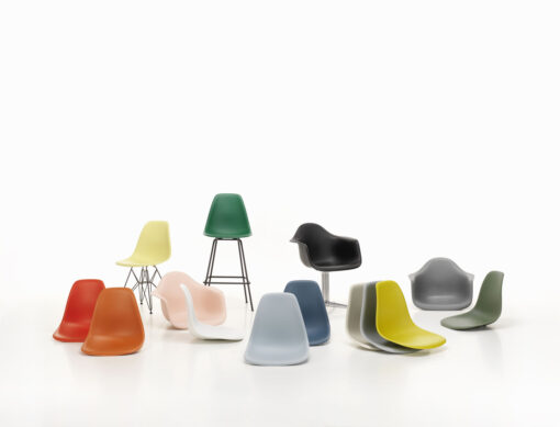 Eames Plastic Side Chair RE DSR - Vitra - Image 8