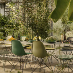 Alternative view of Eames Plastic Side Chair RE DSR - Vitra