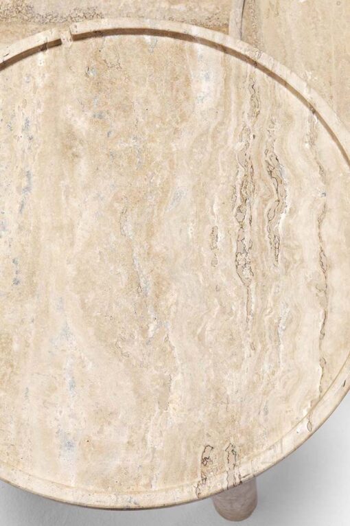 Stone Round Coffee Table - Exteta - Image 9