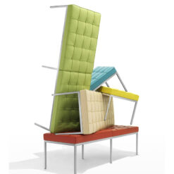 Alternative view of Florence Knoll Bench - Knoll