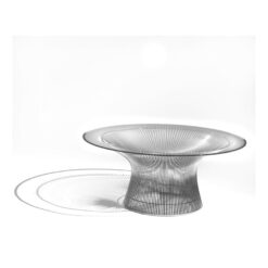 Alternative view of Platner Low Tables - Knoll