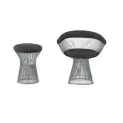Alternative view of Platner Stool - Knoll