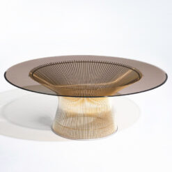 Alternative view of Platner Low Tables Gold - Knoll