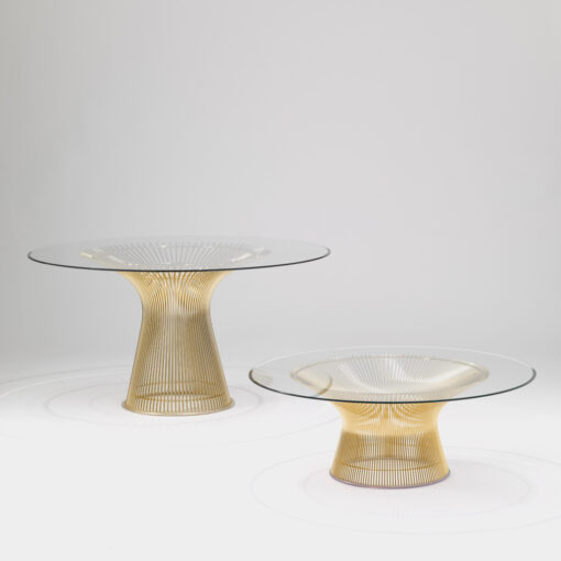 Platner Low Tables Gold - Knoll - Image 3