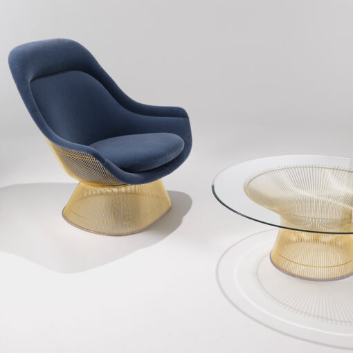 Platner Low Tables Gold - Knoll - Image 6