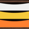 Warm Colour Range 3 Drawers