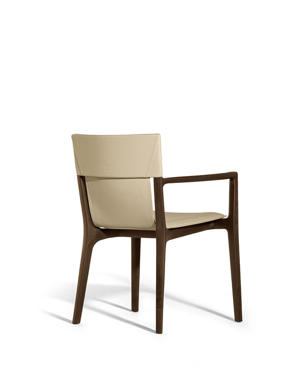 Isadora Chair With Arms - Poltrona Frau - Image 7