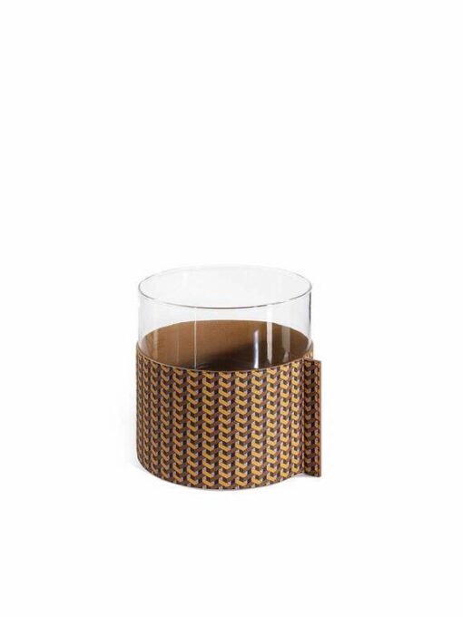Leather Pot Vase - Poltrona Frau - Image 7
