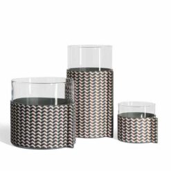 Alternative view of Leather Pot Vase - Poltrona Frau