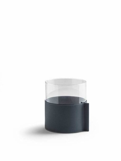 Leather Pot Vase - Poltrona Frau - Image 9