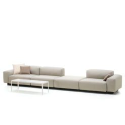 Soft Modular Sofa Four-Seater, Platform - Vitra