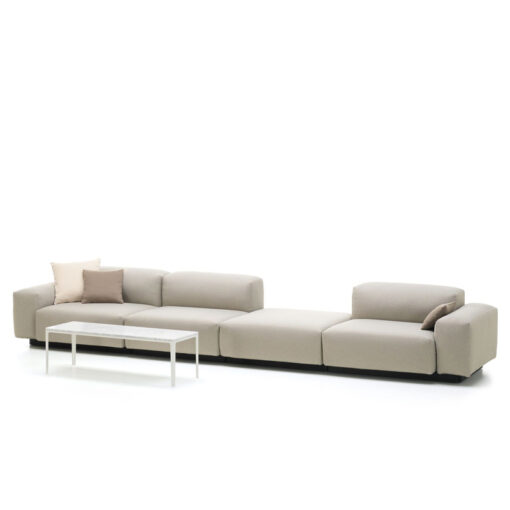 Soft Modular Sofa Four-Seater, Platform - Vitra