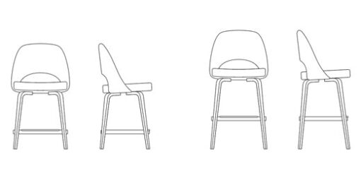 Saarinen Stools - Knoll - Image 4
