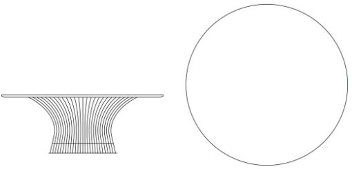 Platner Low Tables - Knoll - Image 8