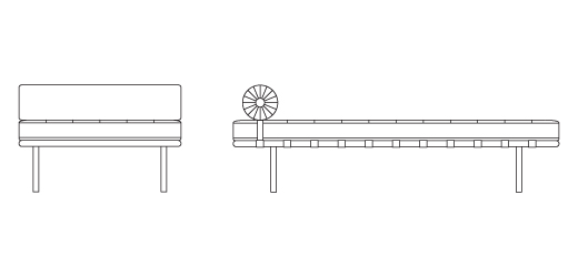 Barcelona® Couch - Knoll - Image 6