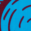 Bordeaux and Cyan