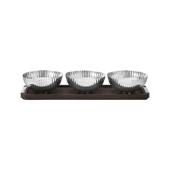 Bernadotte Tray with Bowls - Georg Jensen
