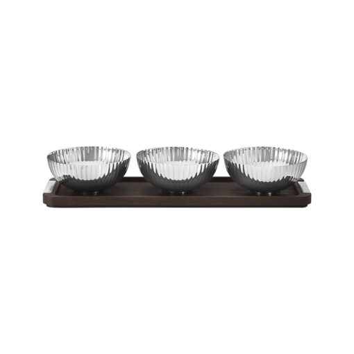 Bernadotte Tray with Bowls - Georg Jensen