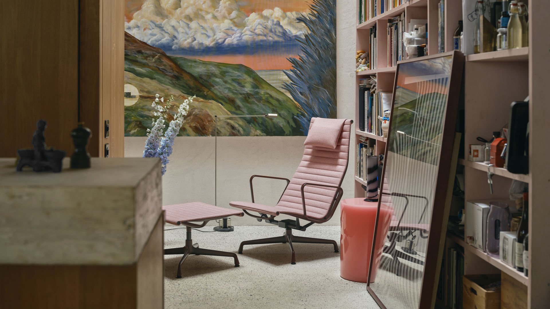 Aluminium Chair EA 125 Lounge - Vitra - Image 4