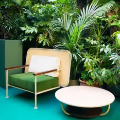 Alternative view of Outdoor Armchair Parterre - Nilufar