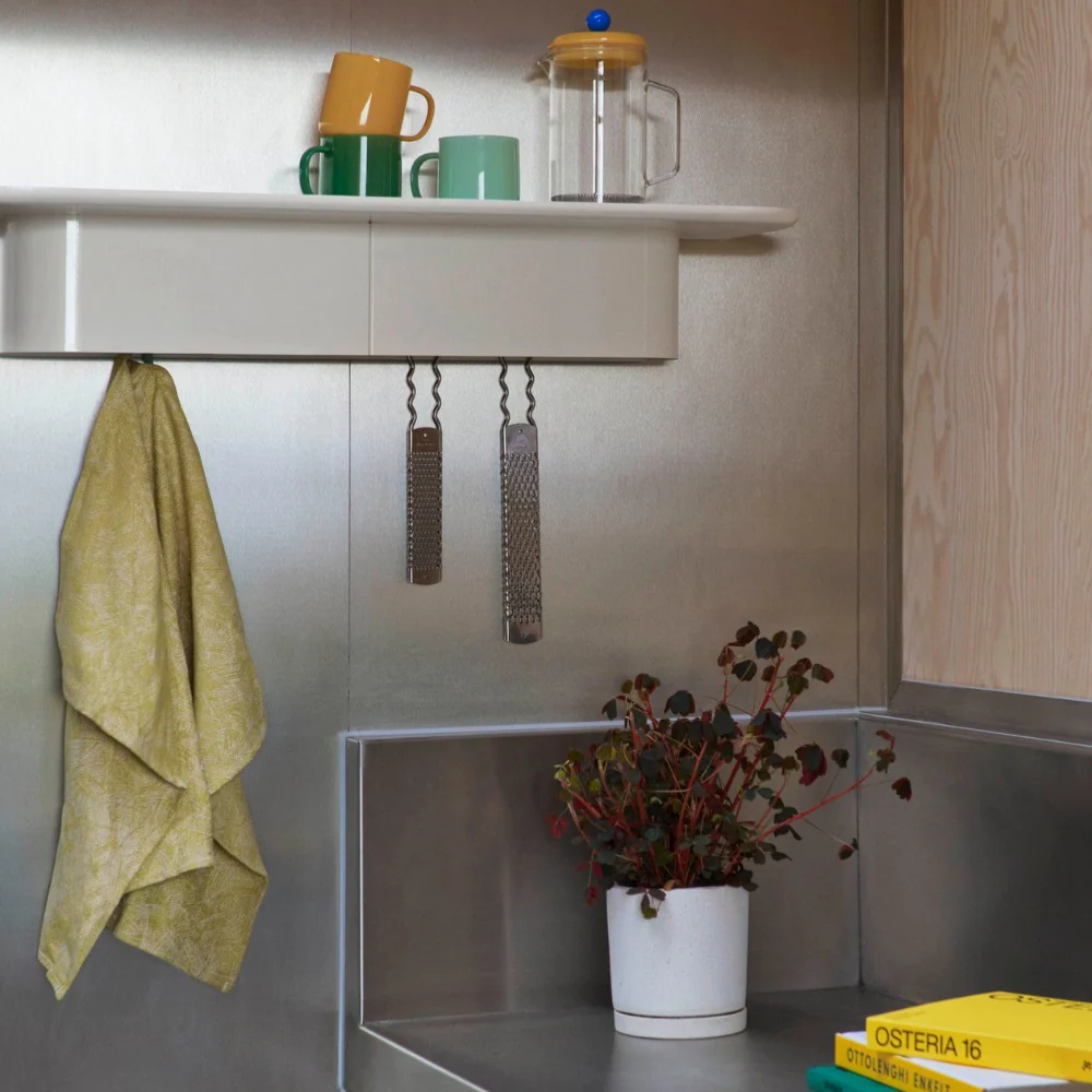 Plant Pot with Saucer - Hay - Image 2